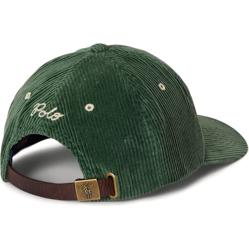 grune-verstellbare-curved-cap-ny-patch-authentic-corduroy-von-polo-ralph-lauren