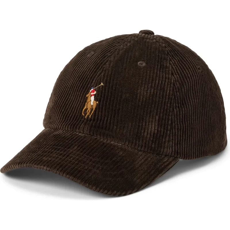 dunkelbraune-verstellbare-gebogene-kappe-classic-sport-corduroy-von-polo-ralph-lauren