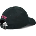 casquette-courbee-noire-ajustable-pink-pony-twill-polo-ralph-lauren