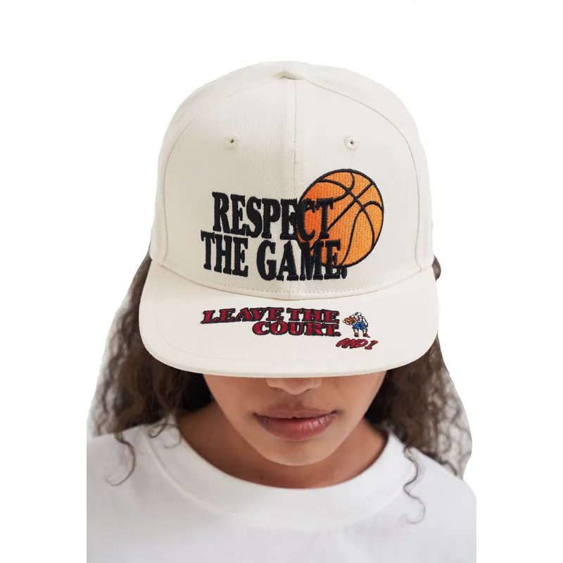 beige-flatcap-snapback-respect-the-game-slogan-von-and1 beige-flatcap-snapback-respect-the-game-slogan-von-and1
