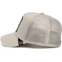 trucker-cap-grau-wolf-maverick-howling-in-harmony-core-canvas-the-farm-von-goorin-bros