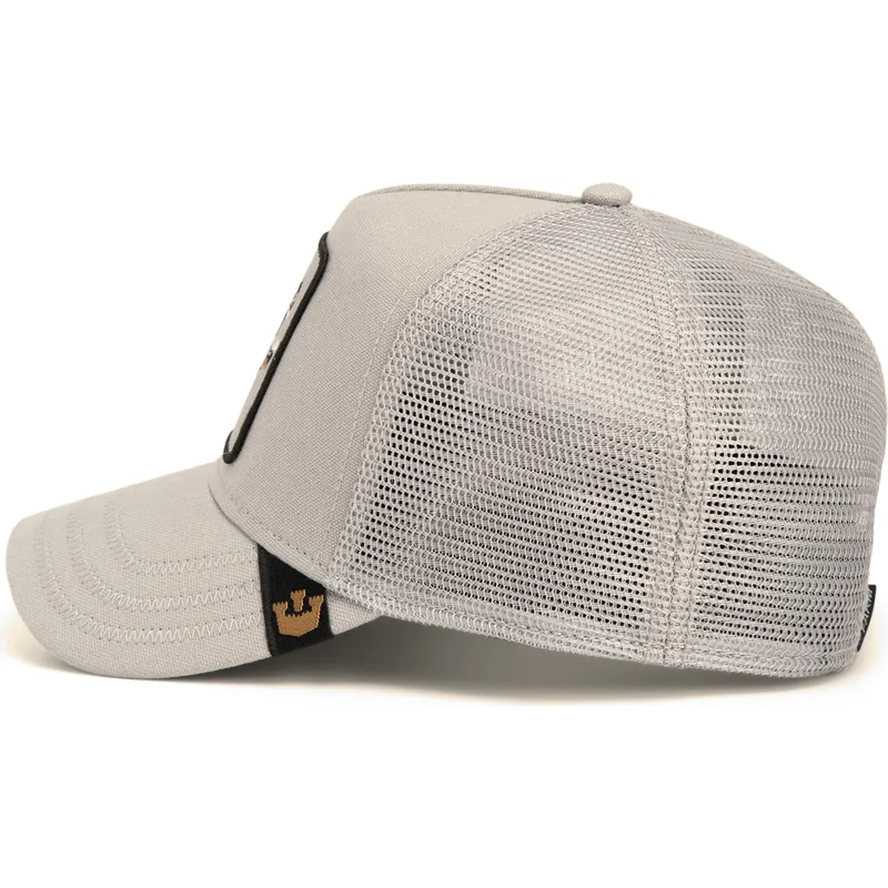 trucker-cap-grau-wolf-maverick-howling-in-harmony-core-canvas-the-farm-von-goorin-bros