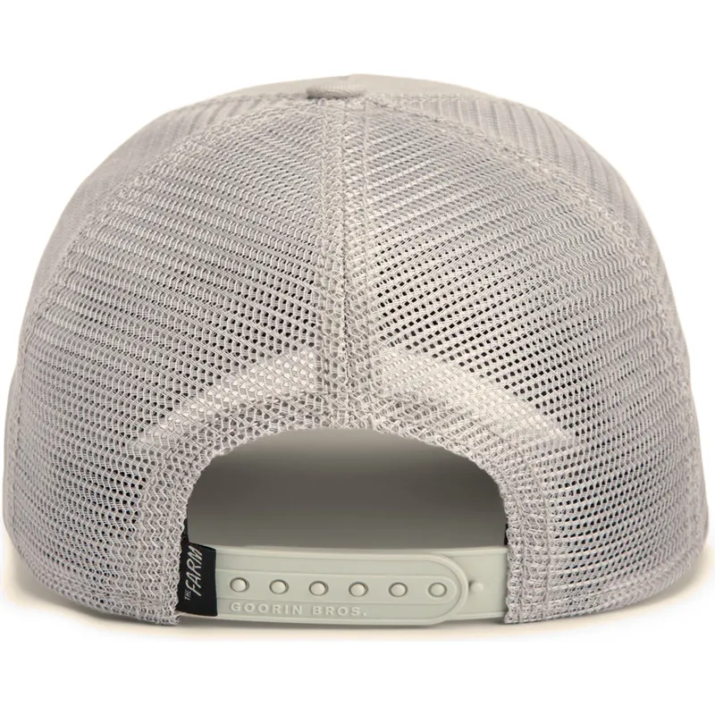 trucker-cap-grau-wolf-maverick-howling-in-harmony-core-canvas-the-farm-von-goorin-bros