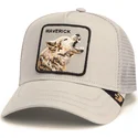 trucker-cap-grau-wolf-maverick-howling-in-harmony-core-canvas-the-farm-von-goorin-bros