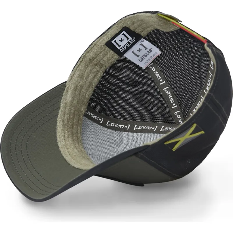 trucker-cap-grun-und-schwarz-lowe-natural-mystik-mys-beasts-von-capslab