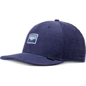 marineblaue-gebogene-snapback-kappe-truefit-cord-mountains-von-djinns