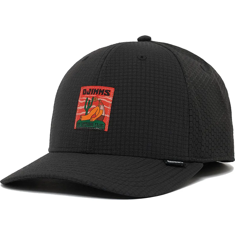schwarze-verstellbare-curved-cap-truefit-resting-man-von-djinns schwarze-verstellbare-curved-cap-truefit-resting-man-von-djinns