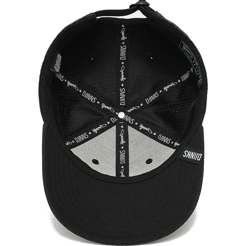 schwarze-verstellbare-curved-cap-truefit-resting-man-von-djinns schwarze-verstellbare-curved-cap-truefit-resting-man-von-djinns