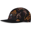 casquette-plate-noire-ajustable-aloha-tiger-djinns