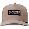 braune-gebogene-snapback-kappe-hft-sunday-coffee-ripstop-von-djinns