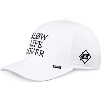 Mützen gebogen weiß verstellbares band TrueFit Slow Life Lover von Djinns