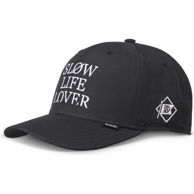 schwarze-verstellbare-curved-cap-truefit-slow-life-lover-von-djinns