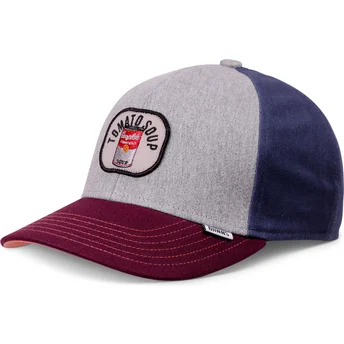 Mützen gebogen mehrfarbig snapback für Kinder Food Tomato Soup von Djinns