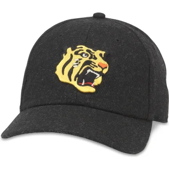 Casquette courbée noire ajustable Hanshin Tigers Archive Legend American Needle