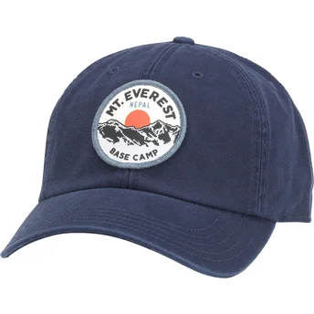 Mützen gebogen marineblau verstellbares band Hepcat von American Needle