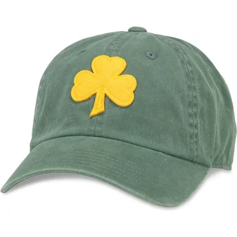 Mützen gebogen grün verstellbares band Boston Shamrocks Archive der Boston Shamrocks NFL von American Needle