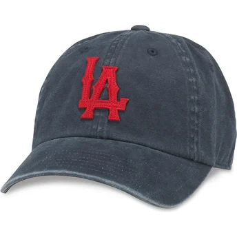Casquette courbée bleue marine ajustable Los Angeles Angels Archive American Needle