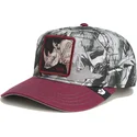 rote-gebogene-snapback-kappe-nashorn-tuff-camo-desaturated-camo-the-farm-von-goorin-bros
