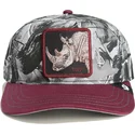 rote-gebogene-snapback-kappe-nashorn-tuff-camo-desaturated-camo-the-farm-von-goorin-bros