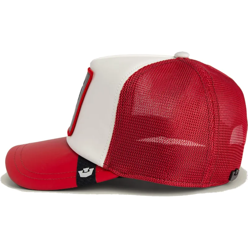 trucker-cap-weiss-und-rot-stier-lfg-raging-bull-pre-game-seasonal-the-farm-von-goorin-bros