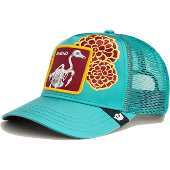 Mützen gebogen blau snapback Dia Pancho Dia der Los Muertos The Farm Goorin Bros.