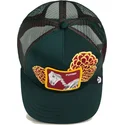 trucker-cap-grun-pferd-dia-de-potro-dia-de-los-muertos-the-farm-von-goorin-bros