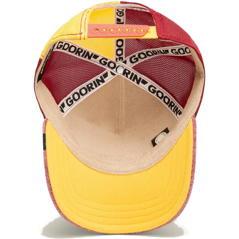 trucker-cap-rot-katze-lucky-maneki-neko-happy-thoughts-the-farm-von-goorin-bros trucker-cap-rot-katze-lucky-maneki-neko-happy-thoughts-the-farm-von-goorin-bros