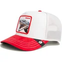 trucker-cap-weiss-und-rot-schlange-vicious-suede-snake-suede-truckers-the-farm-von-goorin-bros