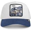 trucker-cap-weiss-und-blau-schlange-toxic-trucker-sport-the-farm-von-goorin-bros