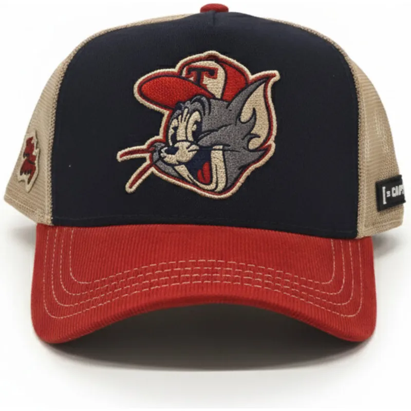 mehrfarbige-trucker-kappe-tom-taj7-tom-looney-tunes-von-capslab