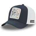 dunkelblaue-und-weisse-gebogene-snapback-kappe-tom-taj6-tom-looney-tunes-von-capslab