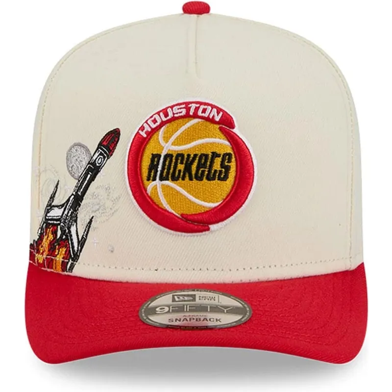 beige-und-rote-gebogene-snapback-kappe-9fifty-a-frame-precurved-hardwood-classics-der-houston-rockets-nba-von-new-era beige-und-rote-gebogene-snapback-kappe-9fifty-a-frame-precurved-hardwood-classics-der-houston-rockets-nba-von-new-era