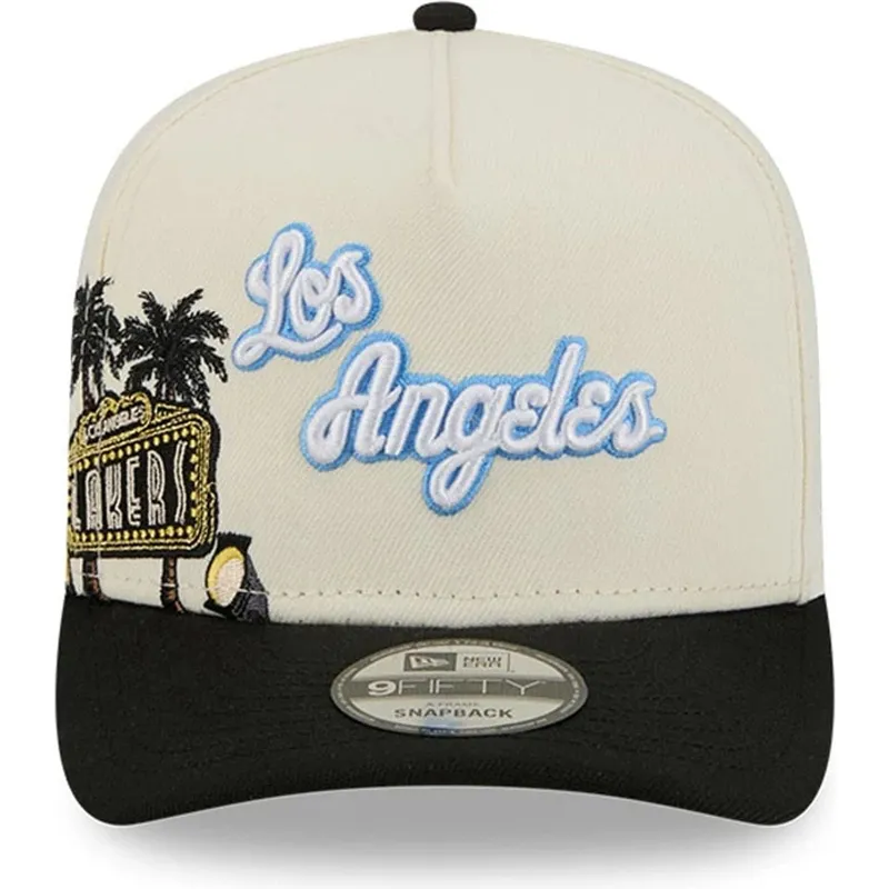beige-und-schwarze-gebogene-snapback-kappe-9fifty-a-frame-precurved-hardwood-classics-der-los-angeles-lakers-nba-von-new-era beige-und-schwarze-gebogene-snapback-kappe-9fifty-a-frame-precurved-hardwood-classics-der-los-angeles-lakers-nba-von-new-era