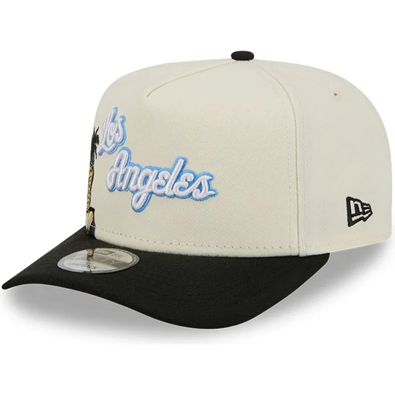beige-und-schwarze-gebogene-snapback-kappe-9fifty-a-frame-precurved-hardwood-classics-der-los-angeles-lakers-nba-von-new-era beige-und-schwarze-gebogene-snapback-kappe-9fifty-a-frame-precurved-hardwood-classics-der-los-angeles-lakers-nba-von-new-era