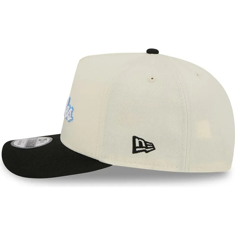 beige-und-schwarze-gebogene-snapback-kappe-9fifty-a-frame-precurved-hardwood-classics-der-los-angeles-lakers-nba-von-new-era beige-und-schwarze-gebogene-snapback-kappe-9fifty-a-frame-precurved-hardwood-classics-der-los-angeles-lakers-nba-von-new-era