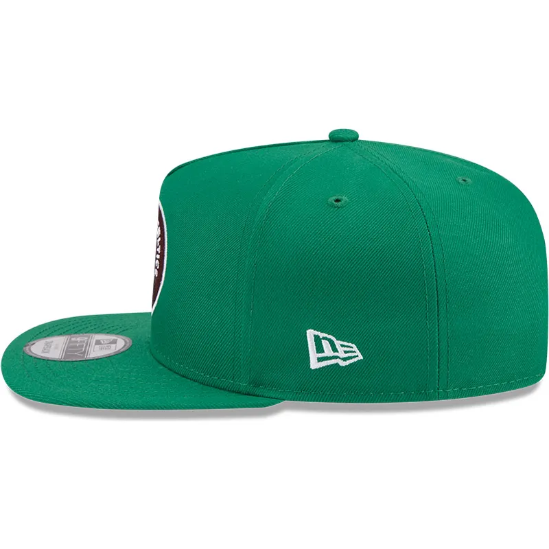 grune-flache-snapback-kappe-9fifty-a-frame-hardwood-classics-der-boston-celtics-nba-von-new-era