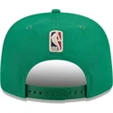 grune-flache-snapback-kappe-9fifty-a-frame-hardwood-classics-der-boston-celtics-nba-von-new-era