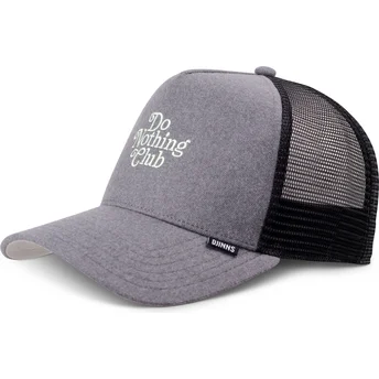 Casquette trucker grise Do Nothing Club HFT DNC Wooly Djinns