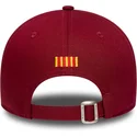 casquette-courbee-rouge-ajustable-fc-barcelona-laliga-9forty-core-new-era