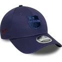 marineblaue-verstellbare-curved-cap-von-fc-barcelona-laliga-9forty-m-crown-graphic-von-new-era