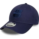 marineblaue-verstellbare-curved-cap-von-fc-barcelona-laliga-9forty-m-crown-graphic-von-new-era