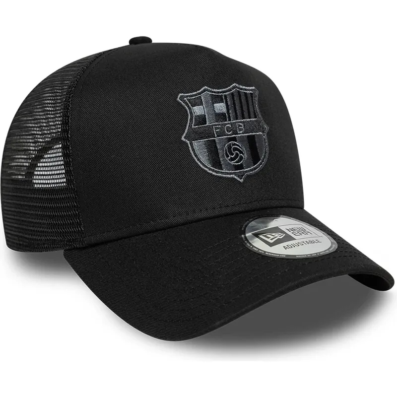 casquette-trucker-noire-fc-barcelona-laliga-a-frame-tonal-new-era