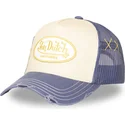 trucker-cap-beige-und-violett-used-13-von-von-dutch