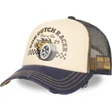 casquette-trucker-beige-et-bleue-marine-crew32-von-dutch