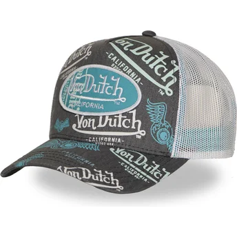 Mützen gebogen schwarz snapback CAFE10 von Von Dutch