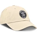 beige-verstellbare-curved-cap-club-unstructured-organic-cotton-der-chicago-white-sox-mlb-von-nike