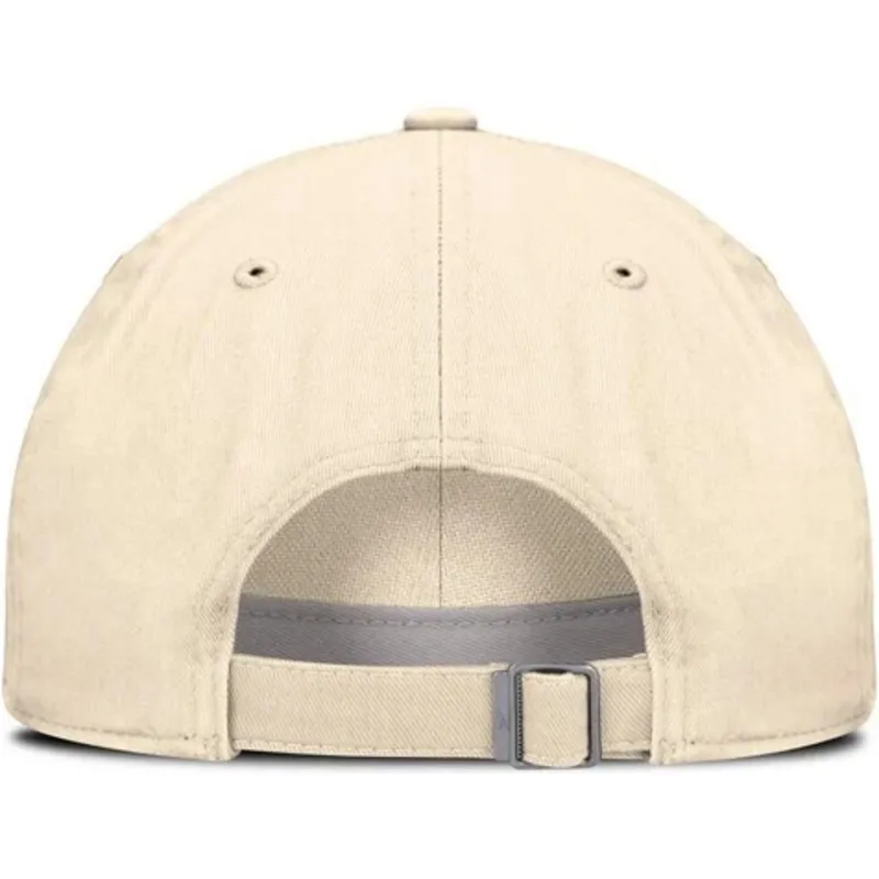 beige-verstellbare-curved-cap-club-unstructured-organic-cotton-der-new-york-yankees-mlb-von-nike
