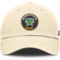 casquette-courbee-beige-ajustable-club-unstructured-organic-cotton-oakland-athletics-mlb-nike