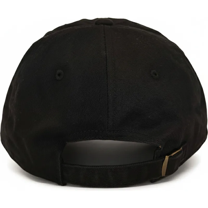 schwarze-verstellbare-curved-cap-mit-schwarzem-logo-los-angeles-dodgers-ballpark-von-american-needle