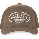 braune-verstellbare-trucker-kappe-lof-b3-von-von-dutch